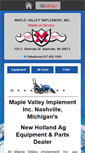 Mobile Screenshot of maplevalleyeq.com